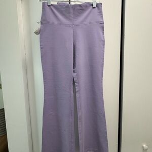 Aritzia Lavender Flared Track Pants